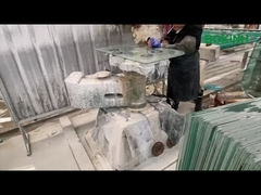 Tempered HYUNDAI Front Glass Back Side Excavator Window Glass