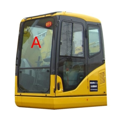 1015mm Lebar 5mm Tebal KOMATSU Cab Kaca Kaca Depan Kaca Depan Tempered
