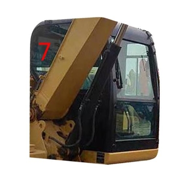 Sisi Kanan CATERPILLAR Cab Glass White Digger Window Replacement