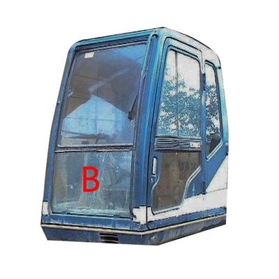 Penggantian Kaca Depan Excavator FCC 820mm Lebar 490mm Tinggi