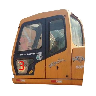 Kaca Jendela DOT Excavator Pintu Kiri Posisi Bawah Kaca Depan NO.3