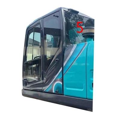 Kaca Excavator KOBELCO Putih Posisi Sisi Belakang NO.5 Kaca Depan Miring Kaca Tempered