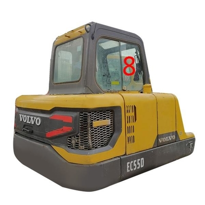 5mm VOLVO Kaca Depan Kaca Sisi Kanan Penggantian Kaca Excavator