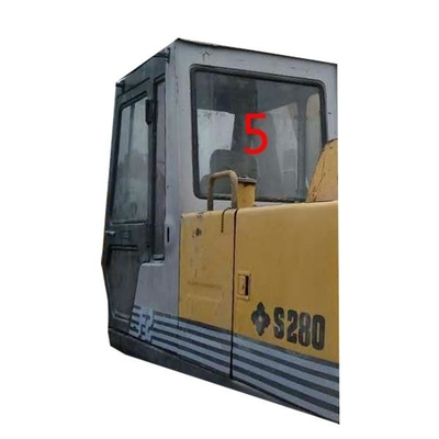 Kaca Depan Kaca Tempered Excavator Kaca Tahan Bending Sisi Belakang NO.5