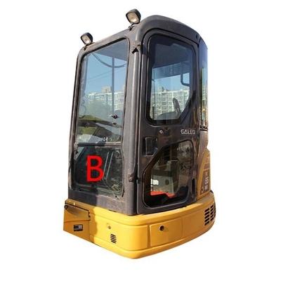 PC55MR Depan Bawah Kaca Excavator Komatsu Pengganti Kaca Tempered 5MM