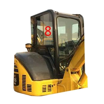 DOT KOMATSU PC55MR Penggantian Jendela Excavator Posisi Sisi Kanan No.8