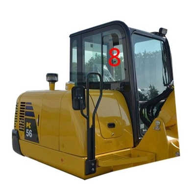 PC56-7 PC56 KOMATSU Penggantian Jendela Excavator Posisi Sisi Kanan No.8