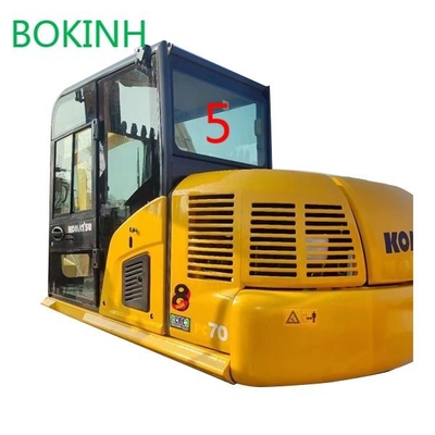 Kaca Depan PC60-8 PC70-8 KOMATSU Cab Kaca Sisi Belakang NO.5