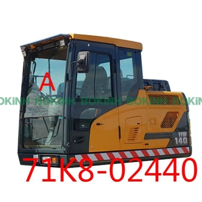 71K8-02440 HYUNDAI Kaca Depan Posisi Naik Jendela Kabin Excavator Tempered
