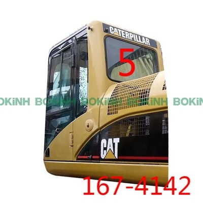 167-4142 CATERPILLAR Kabin Kaca Posisi Sisi Belakang NO.5 Tempered 5mm Thich