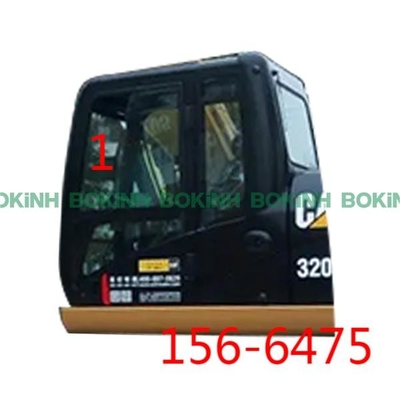 Kaca Kabin CATERPILLAR 320D2 156-6475 Posisi Miring Sisi Kiri NO.1