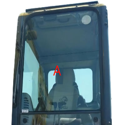 1015mm Lebar 5mm Tebal KOMATSU Cab Kaca Kaca Depan Kaca Depan Tempered