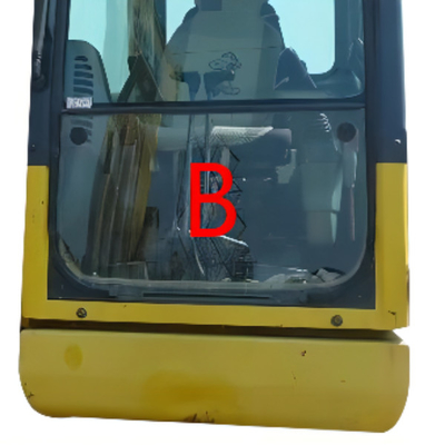 Kaca Depan Bawah Komatsu Excavator Pengganti Kaca Penggali Tempered
