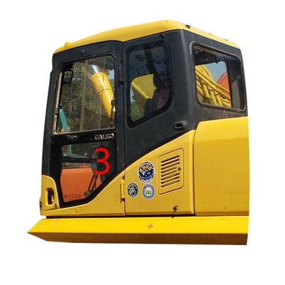 OEM KOMATSU Cab Kaca Pintu Kiri Posisi Bawah Penggantian Jendela Penggali NO.3