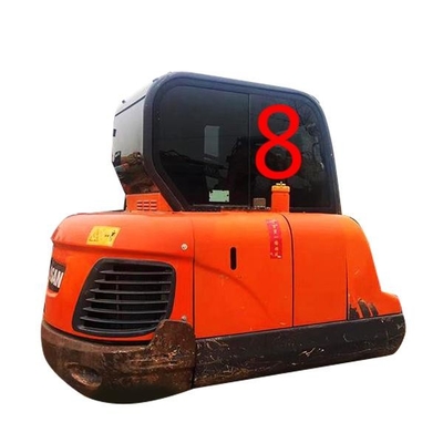 Kabin Mesin Konstruksi Kaca DOOSAN Tebal 5mm Tebal Kanan