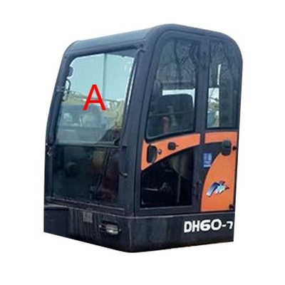 Solar 55V-WV DH60-7 Penggantian Jendela Excavator Kaca Depan