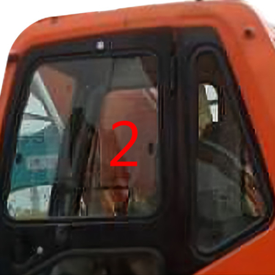 DH215-9 DOOSAN Kaca Hijau Kiri Posisi Sisi Lurus NO.2