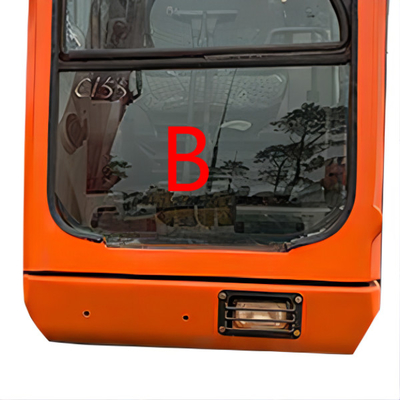 Penggantian Kaca Excavator DX220LC-7 DOOSAN Penggantian Kaca Depan Depan