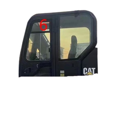 CATERPILLAR Mini Digger Glass Replacement Kaca Depan Tempered Pintu Kiri Posisi Atas NO.6