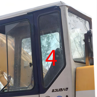Kaca Kabin Excavator KOMATSU Untuk Penggali Pintu Kiri Posisi Sisi Belakang No.4