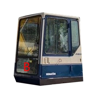 Penggantian Kaca Depan Excavator Hijau Tahan Bending