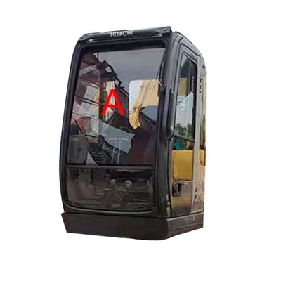 790mm Tinggi HITACHI Excavator Cab Kaca Posisi Depan Atas A