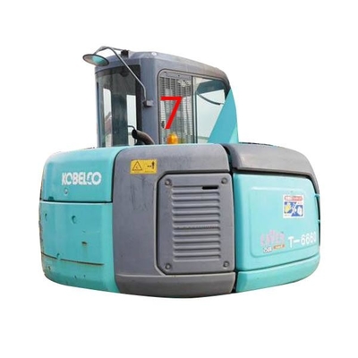 Posisi Sisi Kanan No.7 Kaca Depan Kaca Excavator KOBELCO