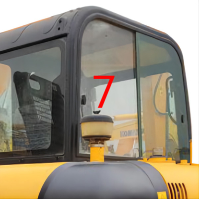 R55-7 R60-7 Penggantian Kaca Depan Hyundai RoHS Mini Digger Glass