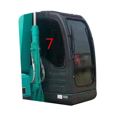 KOBELCO Excavator Cabin Digger Glass Penggantian Kaca Depan Kaca Tempered Besar