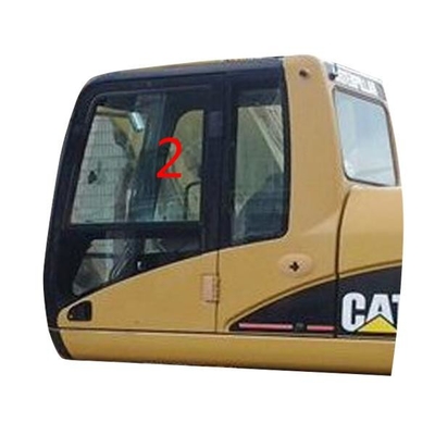 Kaca Penggantian Excavator Caterpillar Green E320C Tebal 5mm