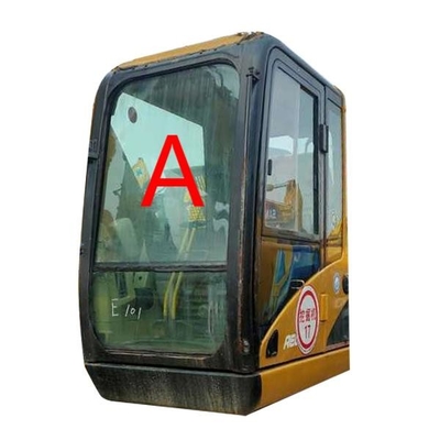 E320C E320D CATERPILLAR Kabin Kaca Depan Posisi Atas Kaca Depan Tempered