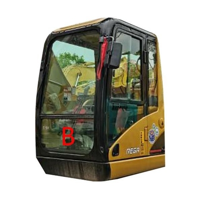 E320D E320C Kaca Kabin Excavator CATERPILLAR Posisi Depan Bawah B