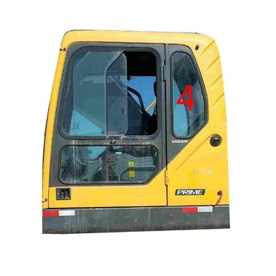 EC360B VOLVO Mini Digger Kaca Pengganti Kaca Depan Kiri Belakang Sisi Posisi No.4