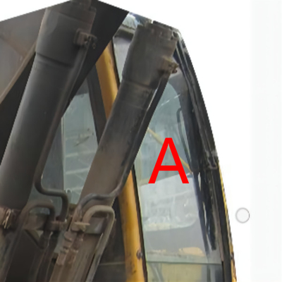 EC210B EC360B VOLVO Kaca Depan Kaca Mesin Konstruksi Kabin Depan Atas