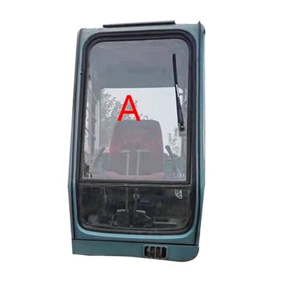 Kaca Excavator HITACHI Lebar 725mm Tempered Front Up Posisi A
