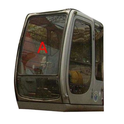 Kaca Excavator OEM HITACHI Kaca Jendela Kaca Depan Atas