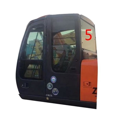 Kekuatan Dampak Tinggi HITACHI Excavator Glass 5mm Penggantian Jendela Sisi Belakang