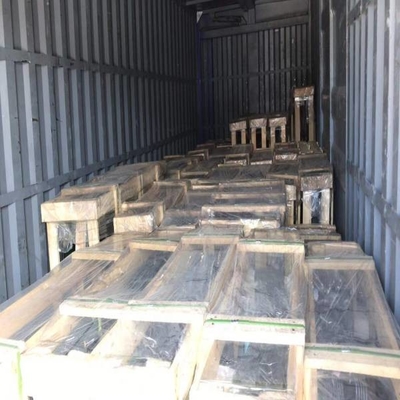 Penggantian Kaca Excavator OEM CATERPILLAR 210-5792 Kabin Depan Bawah Posisi B Kaca Depan Tempered