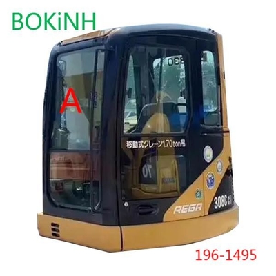 196-1495 CATERPILLAR Kabin Kaca Depan Posisi Kaca Depan Tempered