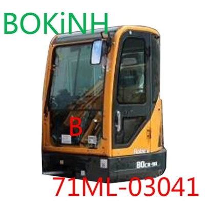 71ML-03041 HYUNDAI Kaca Depan Bawah Posisi B Kaca Depan