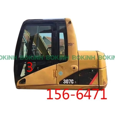 Kaca Kabin CATERPILLAR Lebar 885mm 156-6471 Pintu Kiri Posisi Bawah NO.3