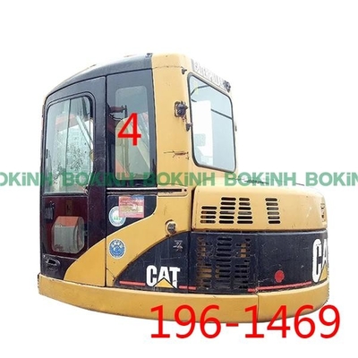 196-1469 Kaca Depan CATERPILLAR Kabin Kaca Pintu Kiri Posisi Belakang NO.4