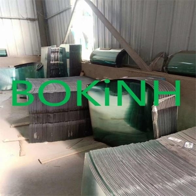 486-5426 CATERPILLAR Kaca Kabin Pintu Kiri Posisi Belakang Kaca Tempered NO.4